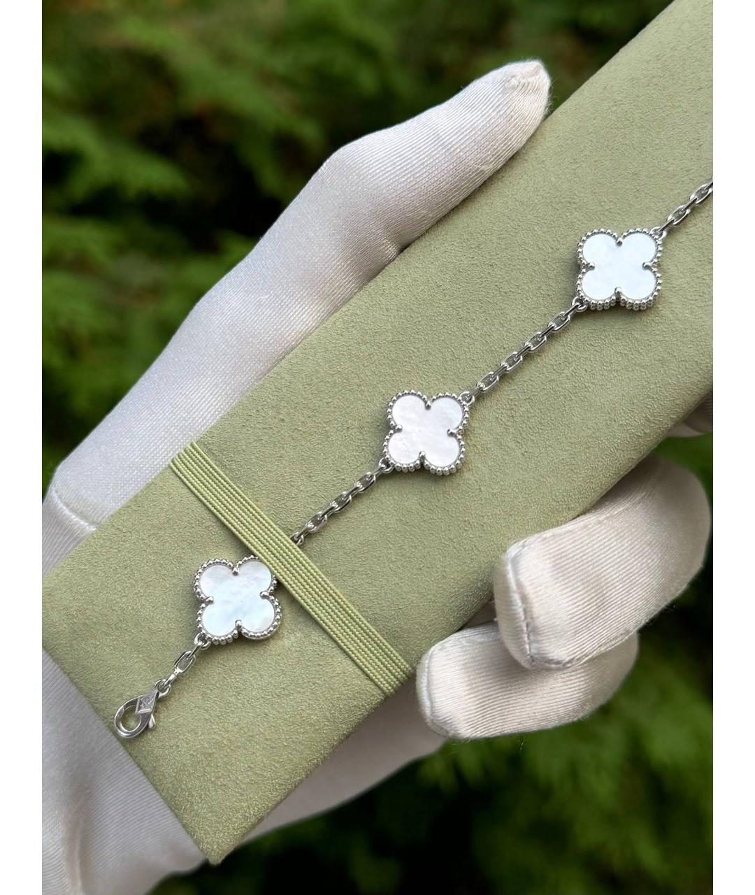 VAN CLEEF & ARPELS Белый браслет из белого золота, фото 4