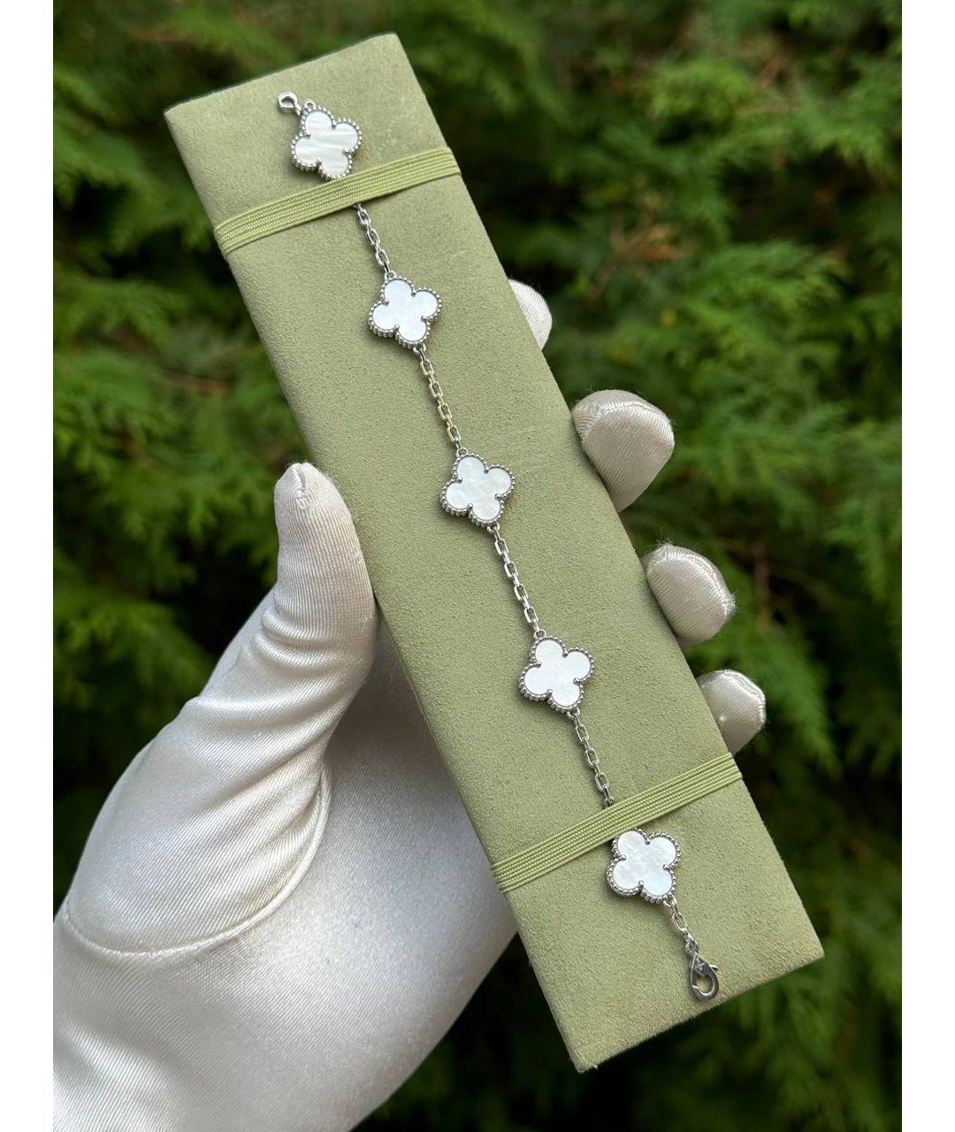 VAN CLEEF & ARPELS Белый браслет из белого золота, фото 2