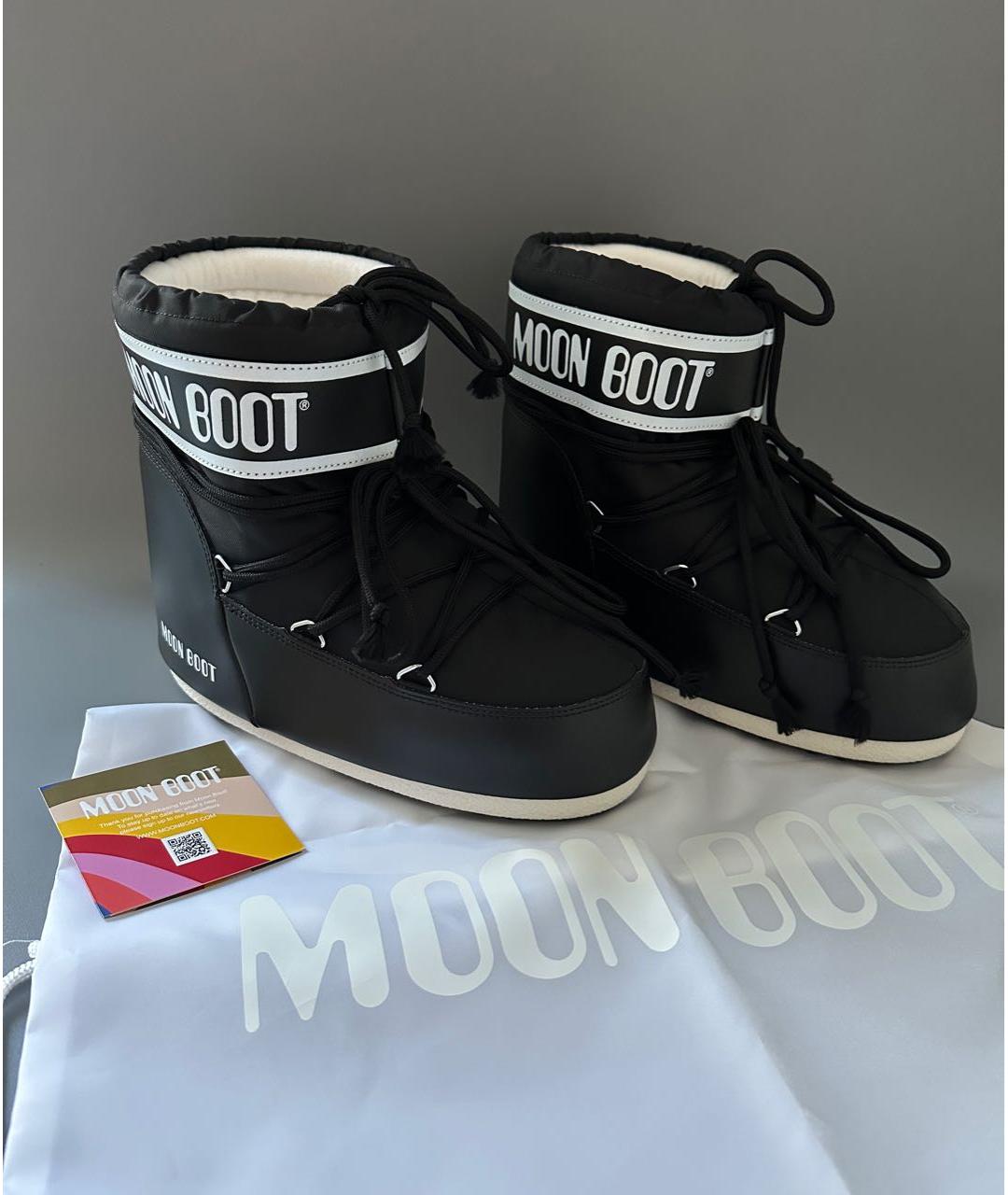 MOON BOOT Черные ботинки, фото 7