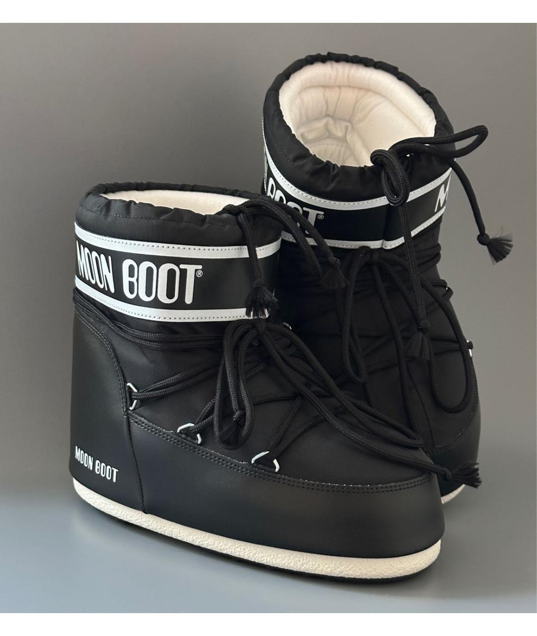 MOON BOOT Черные ботинки, фото 5