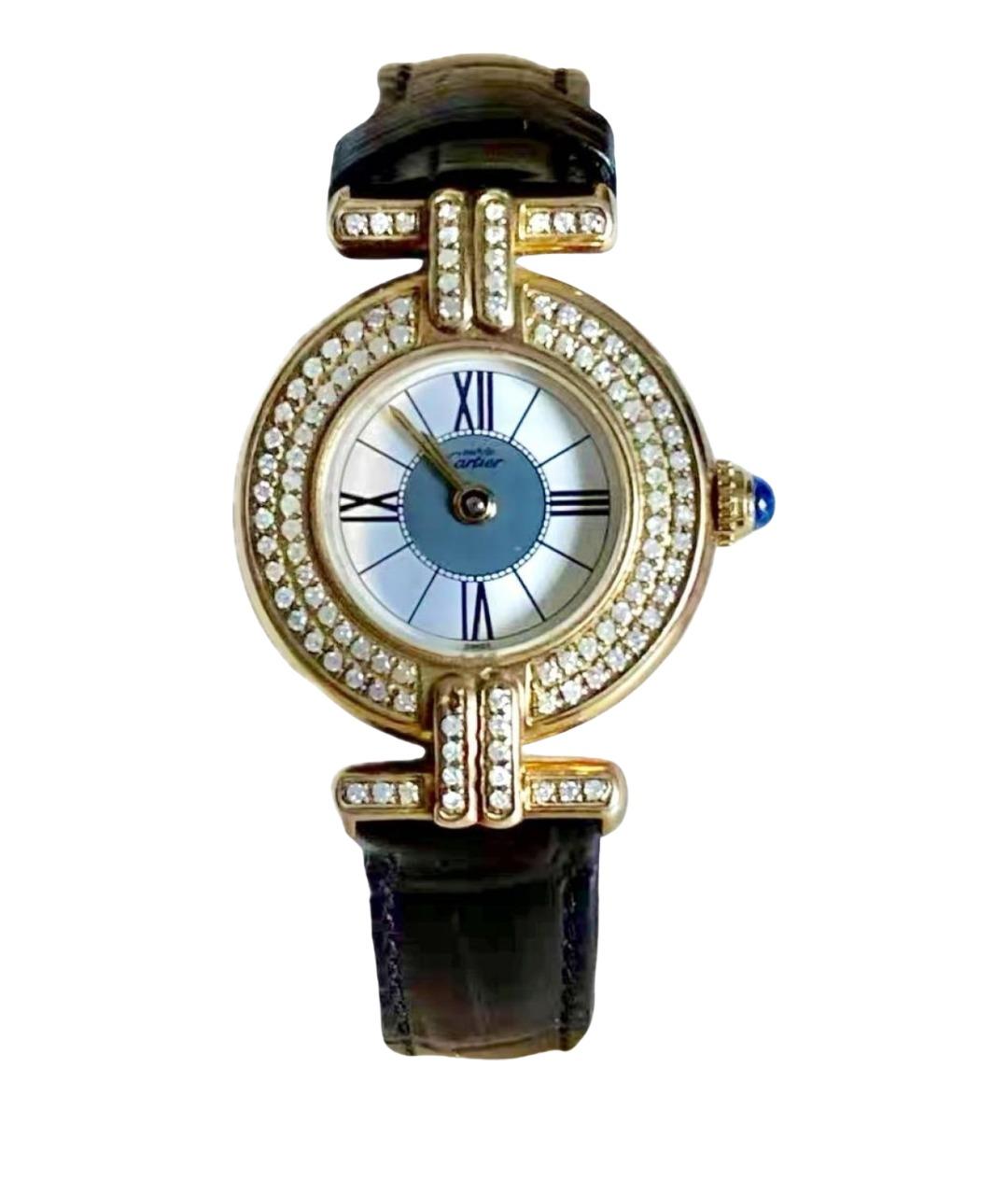CARTIER Золотые часы, фото 1