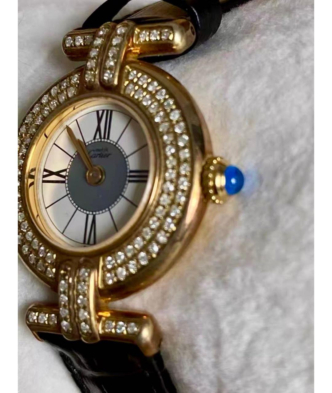 CARTIER Золотые часы, фото 3