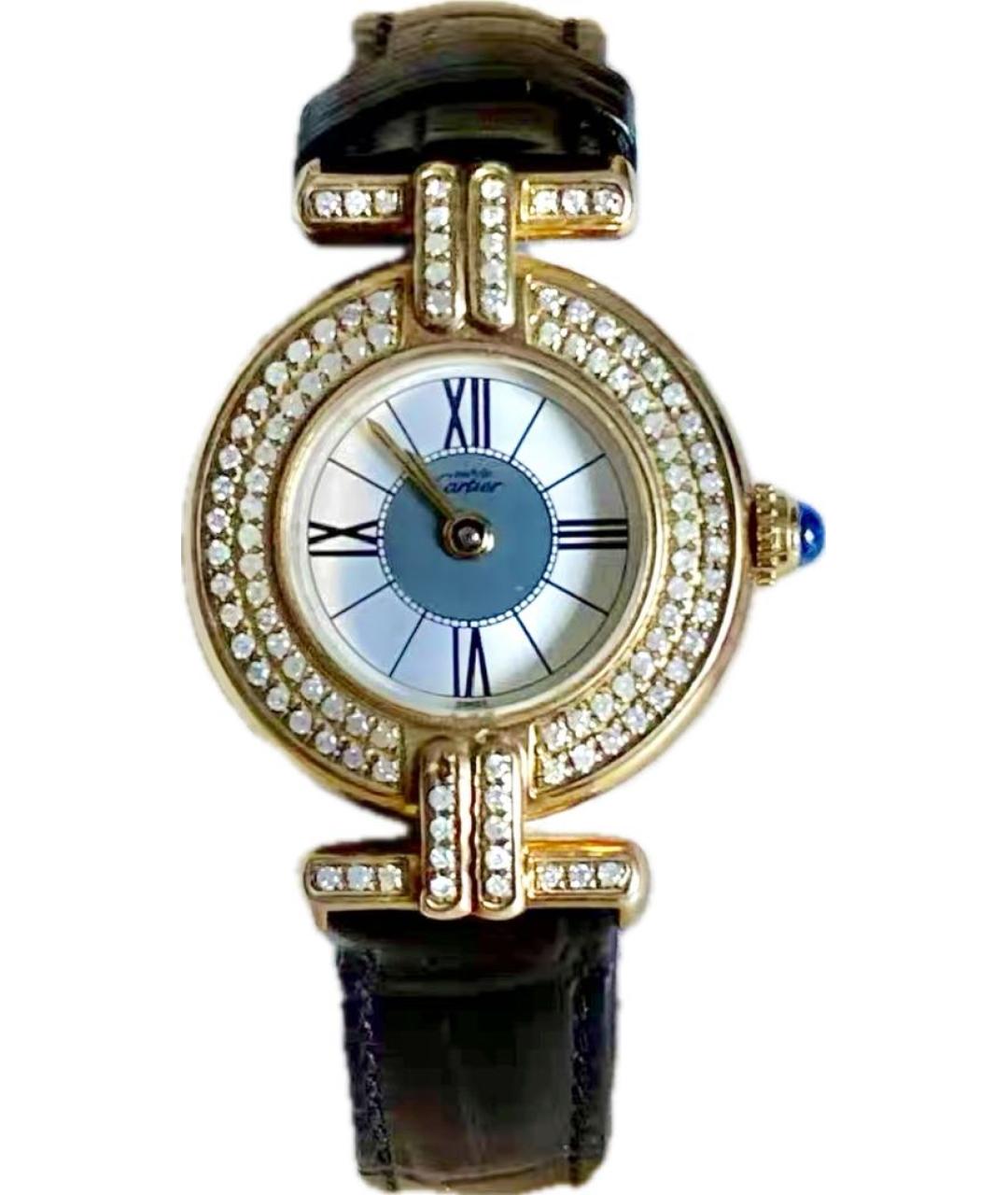 CARTIER Золотые часы, фото 5