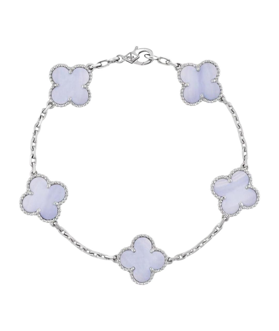 VAN CLEEF & ARPELS Серый браслет из белого золота, фото 1