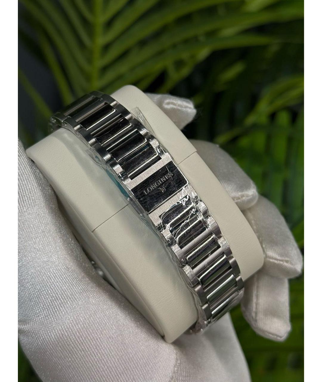 LONGINES Синие стальные часы, фото 3