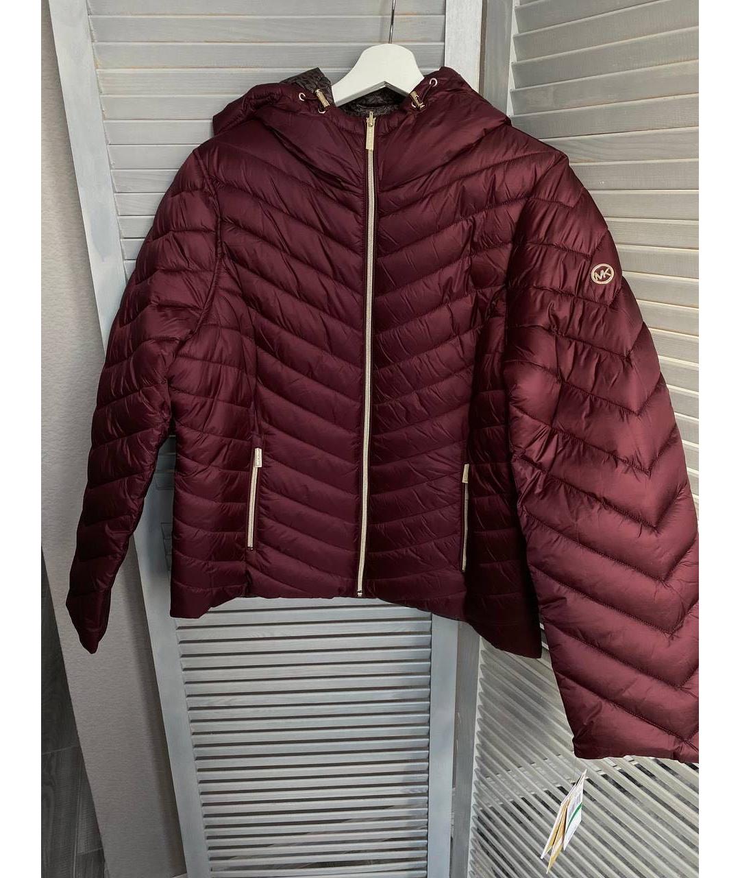 MICHAEL KORS Бордовая куртка, фото 5