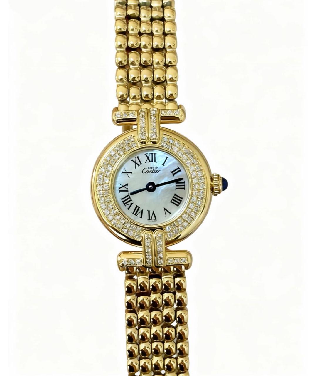 CARTIER Золотые часы, фото 7