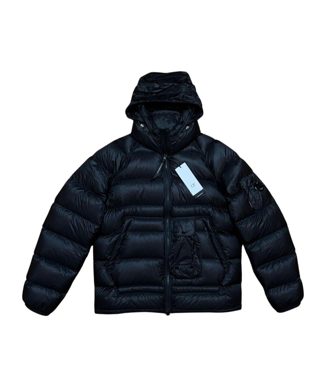 CP COMPANY Черный синтетический пуховик, фото 1