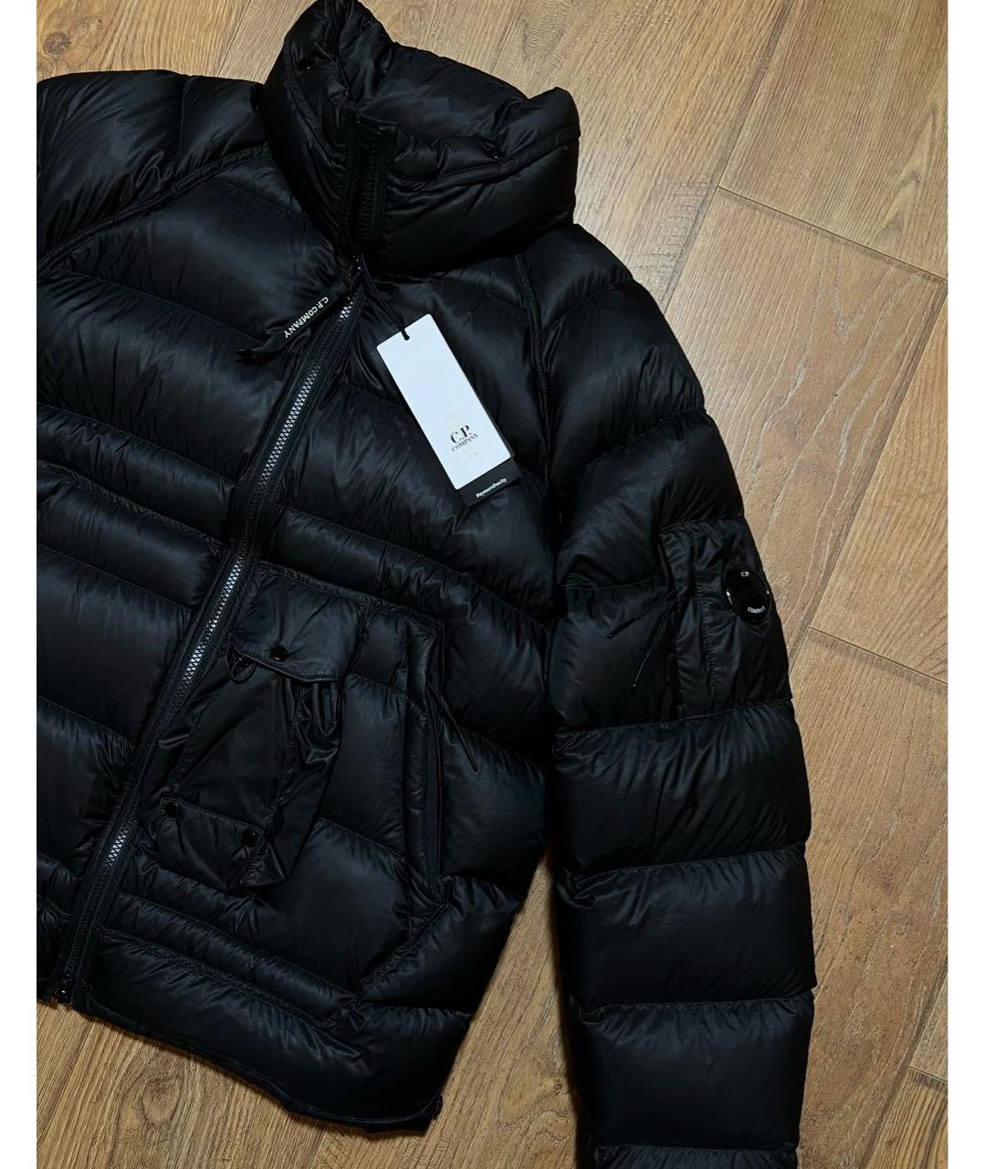 CP COMPANY Черный синтетический пуховик, фото 3