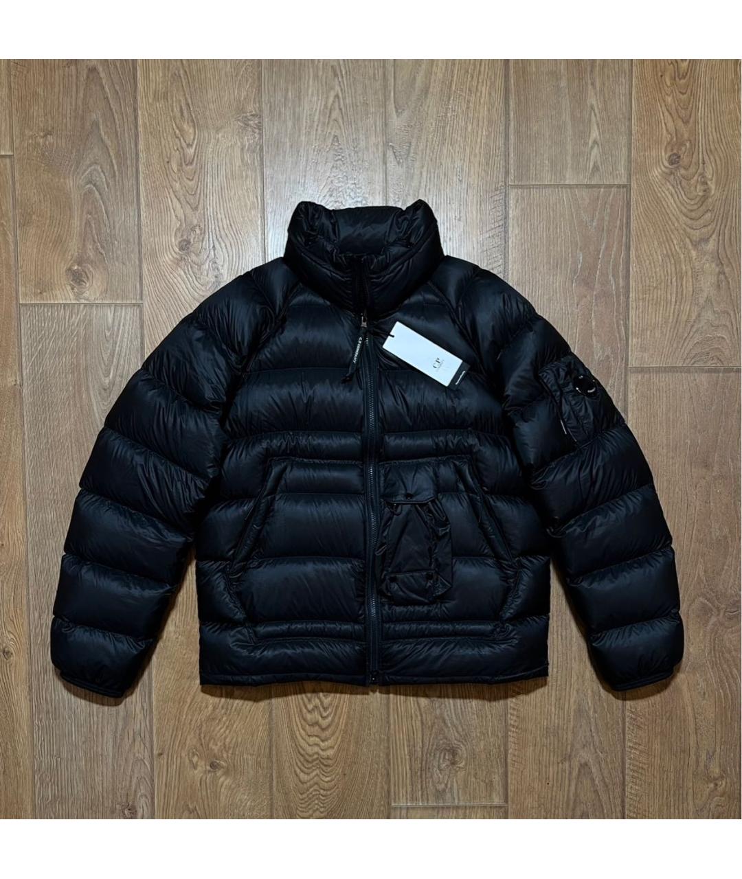 CP COMPANY Черный синтетический пуховик, фото 2