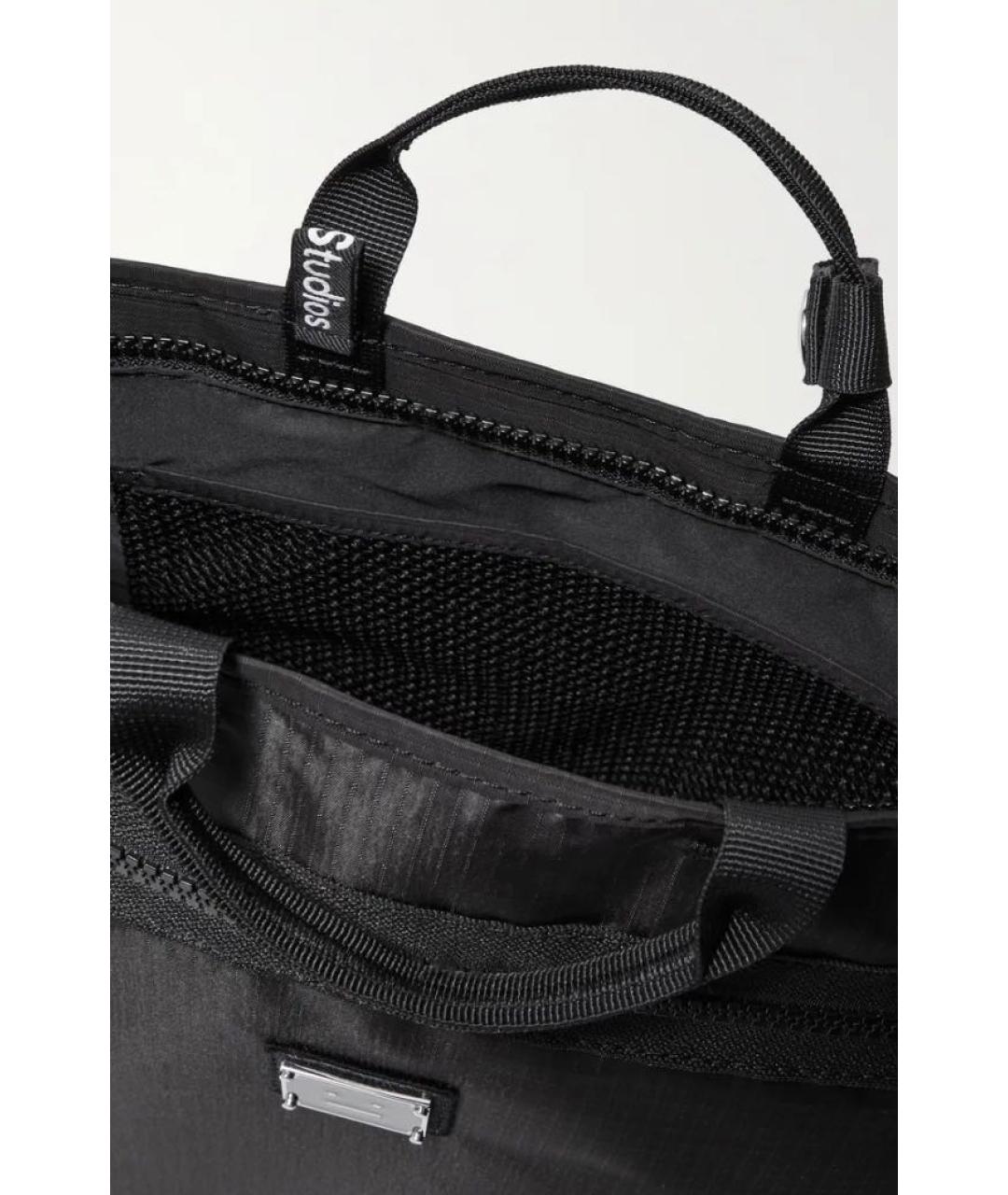 ACNE STUDIOS Черный рюкзак, фото 4