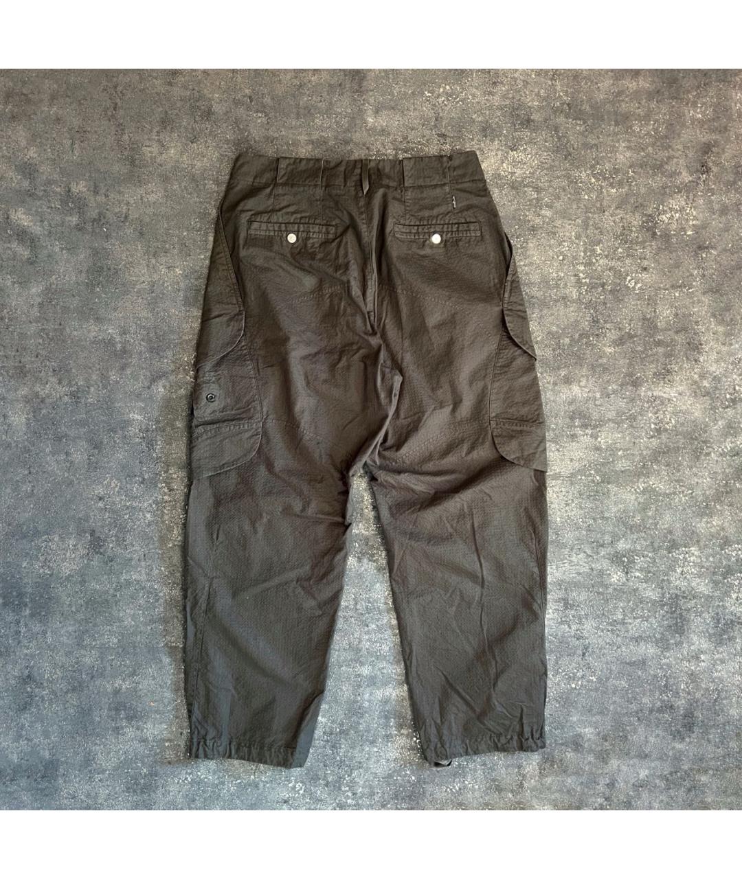 STONE ISLAND SHADOW PROJECT Зеленые хлопковые повседневные брюки, фото 2