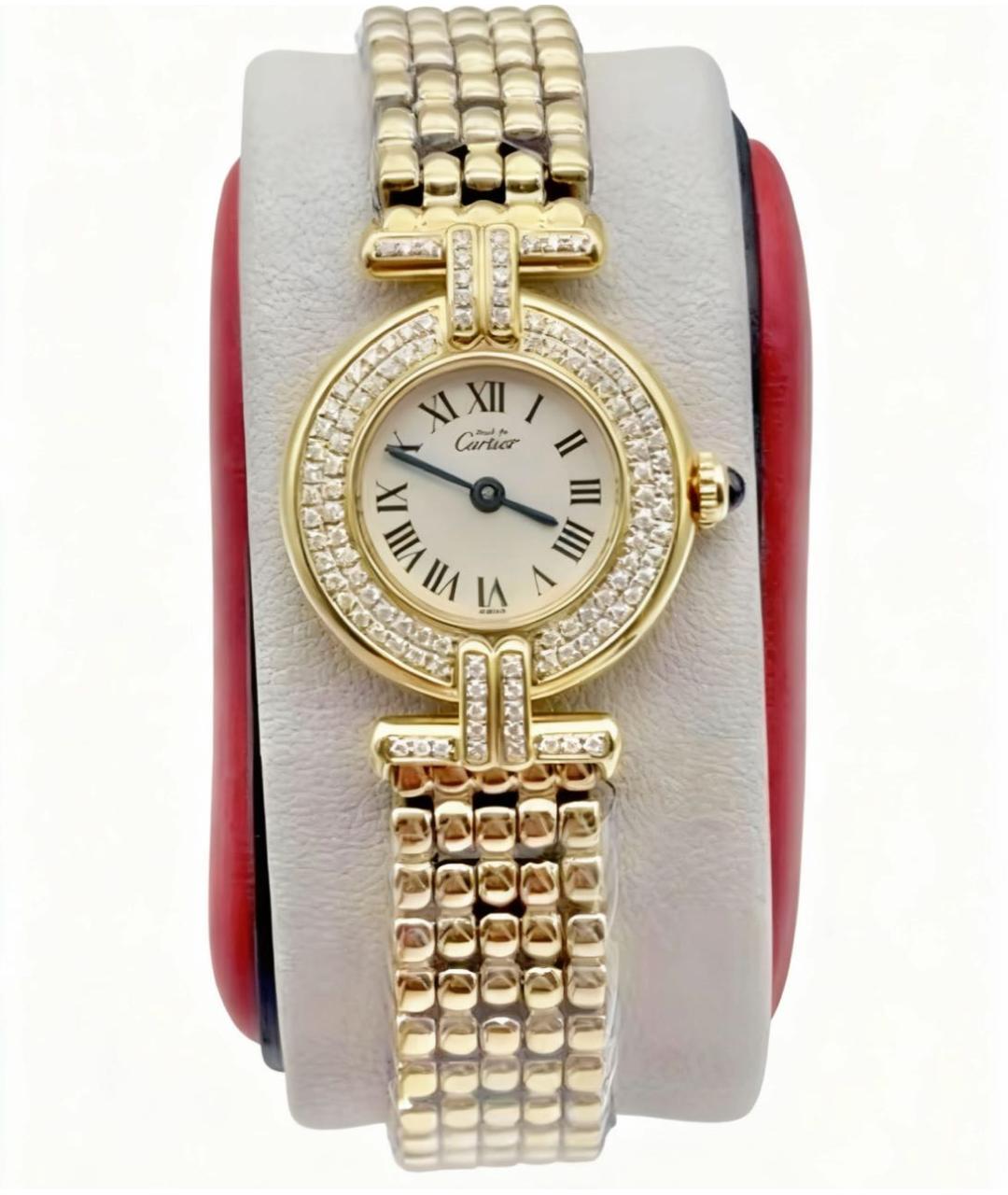 CARTIER Золотые часы, фото 5