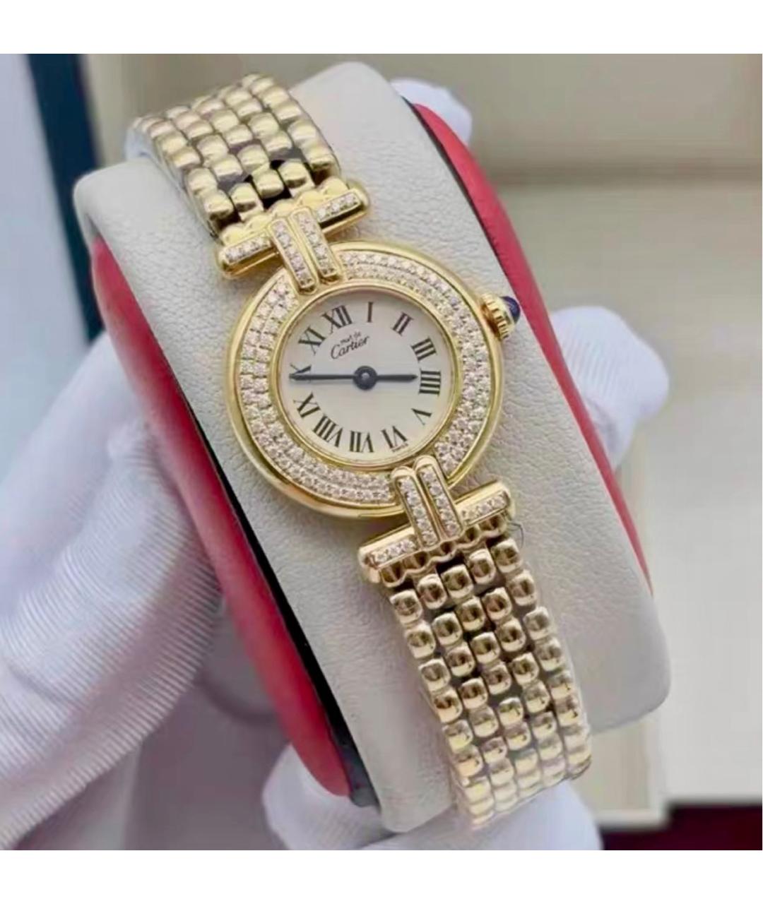 CARTIER Золотые часы, фото 2