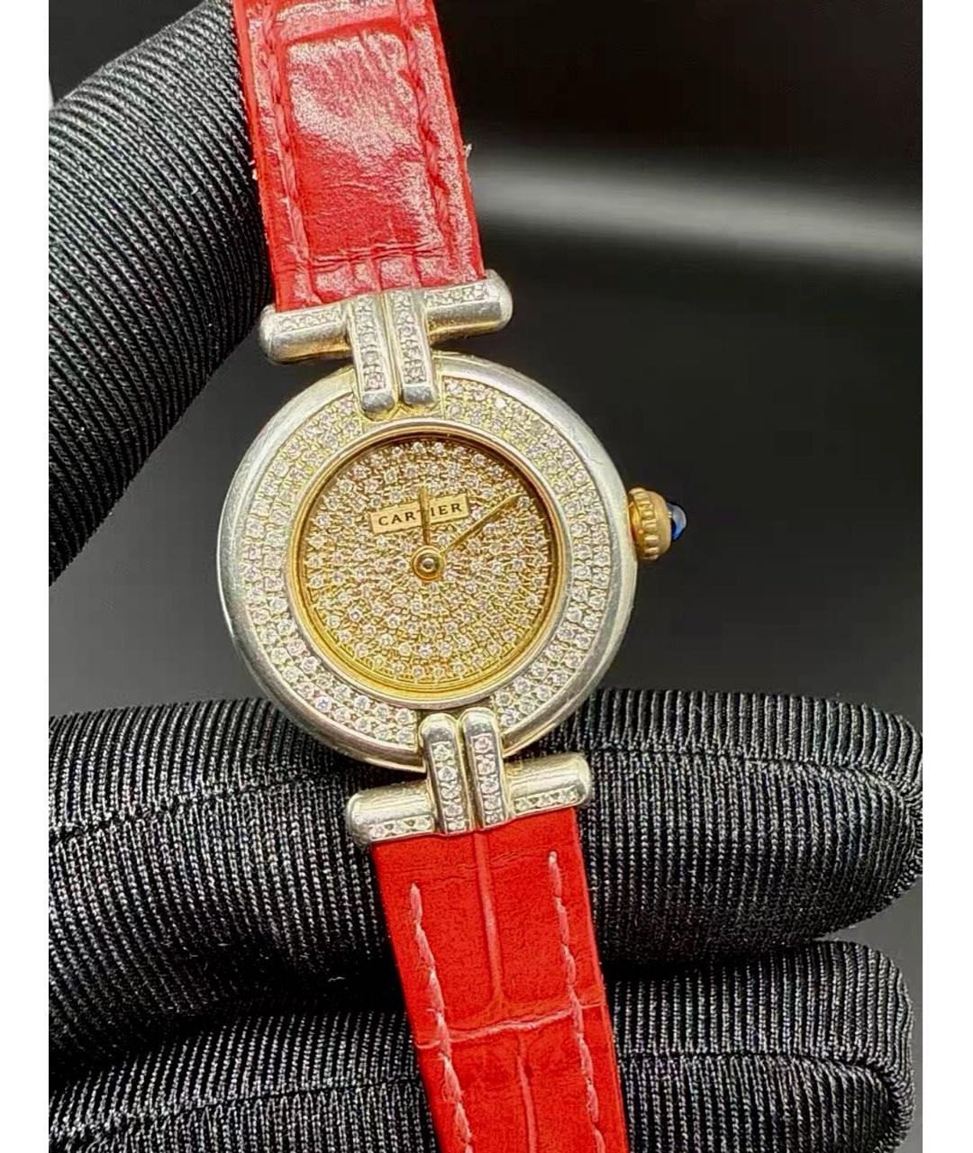 CARTIER Золотые часы, фото 2
