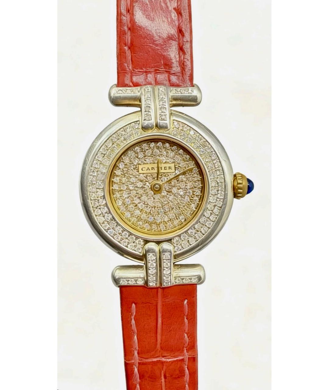 CARTIER Золотые часы, фото 4
