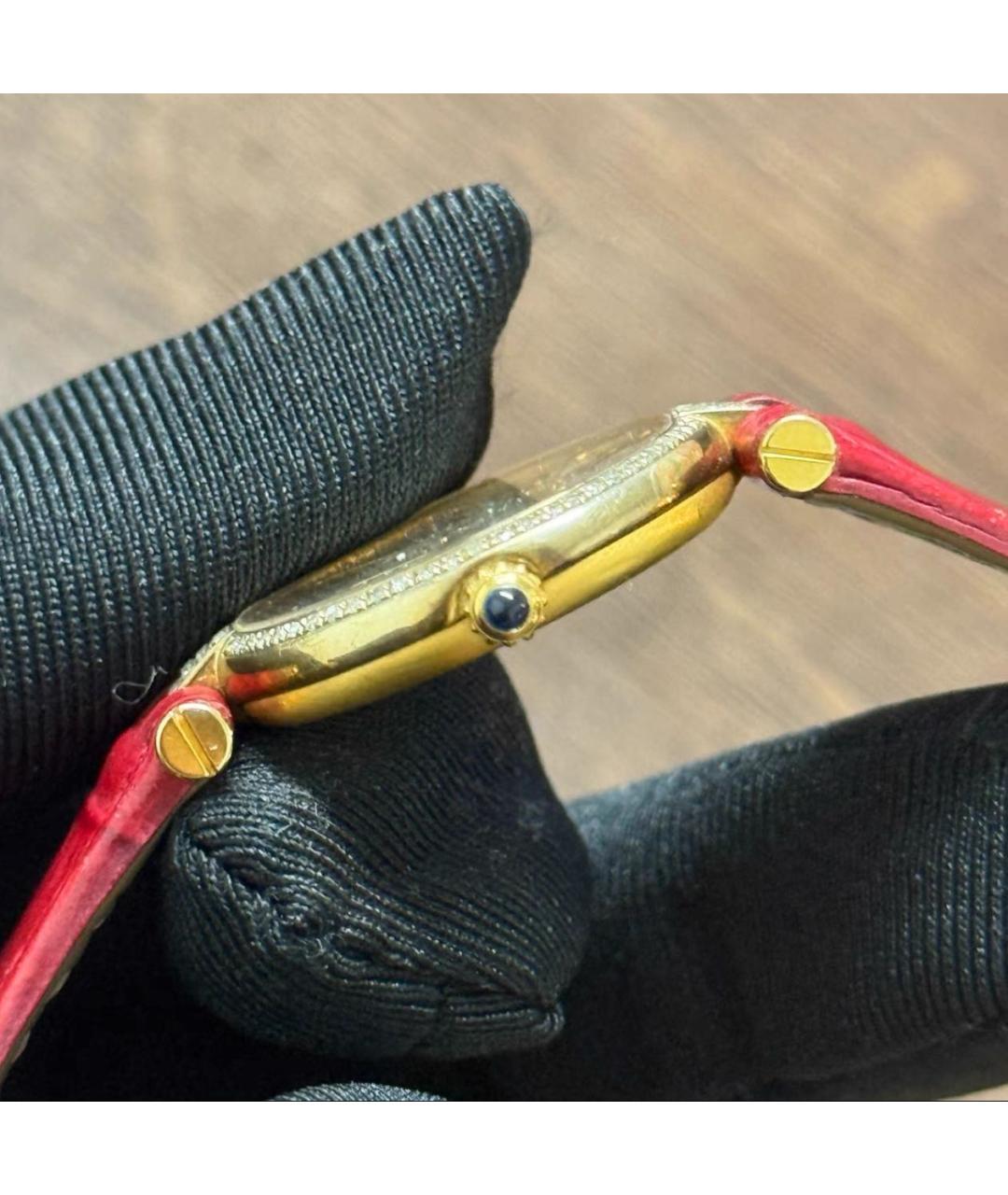 CARTIER Золотые часы, фото 3