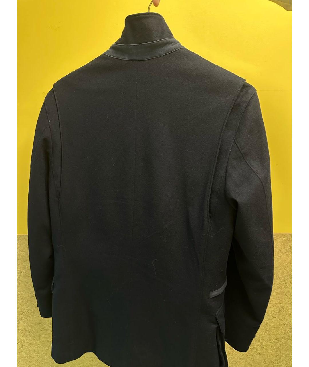 LORO PIANA Темно-синее кашемировое пальто, фото 2