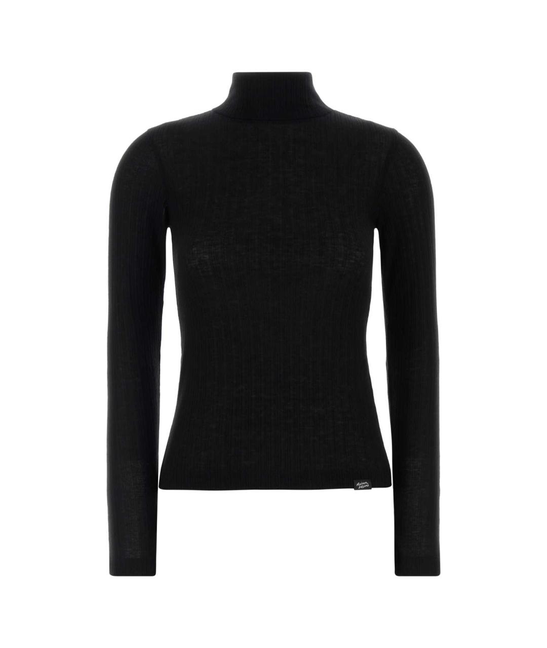 MAISON KITSUNE Черная футболка, фото 1