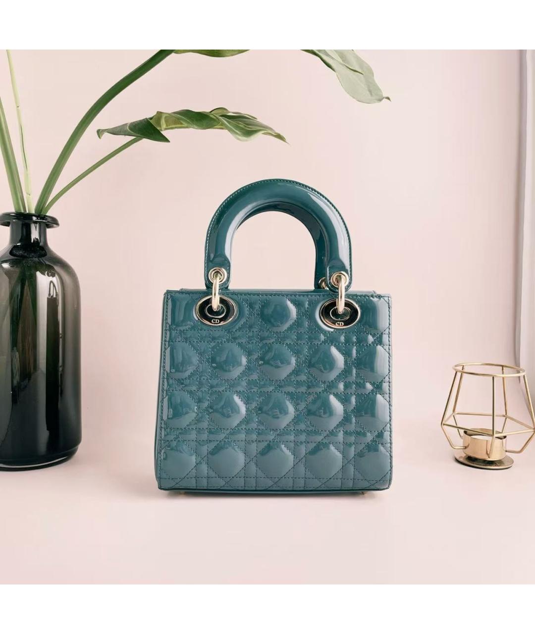 CHRISTIAN DIOR Сумка с короткими ручками из искусственной кожи, фото 4
