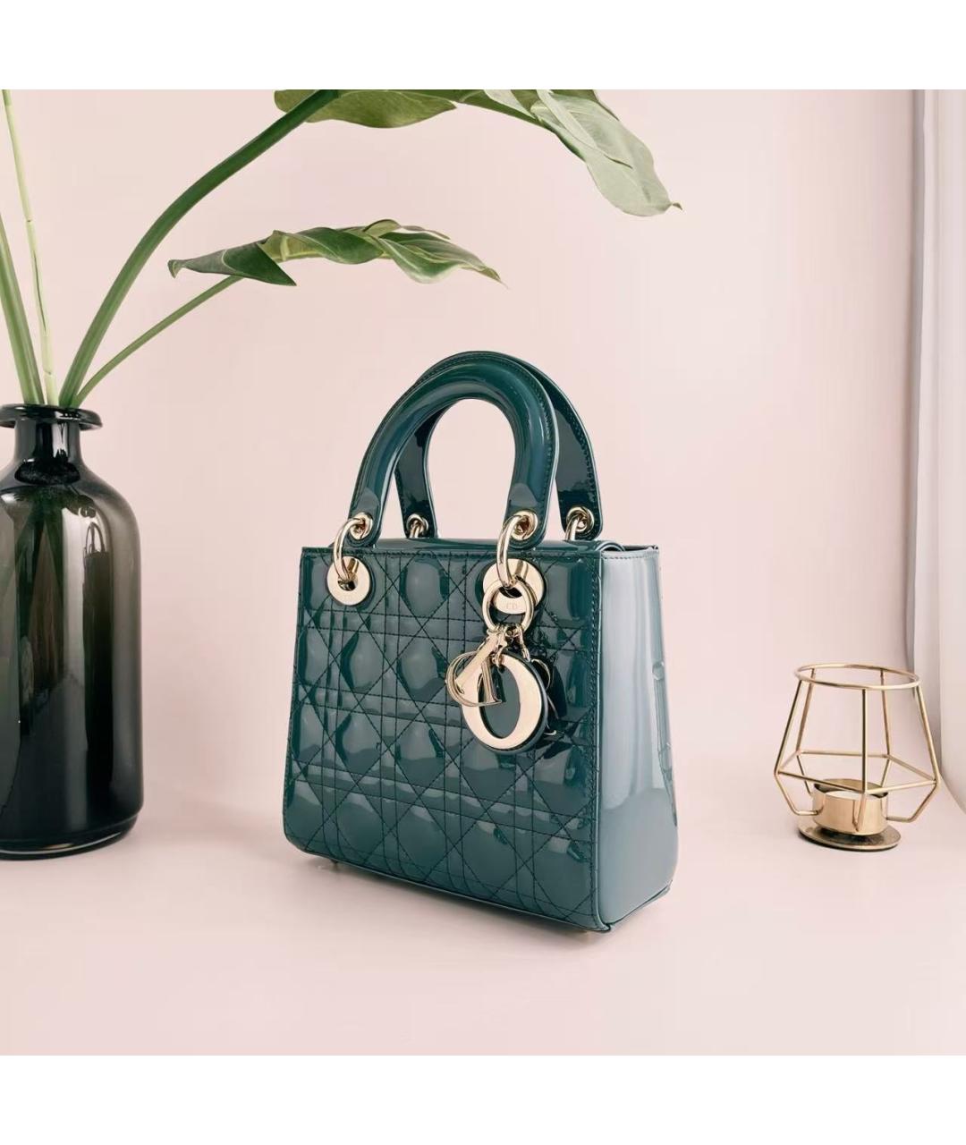 CHRISTIAN DIOR Сумка с короткими ручками из искусственной кожи, фото 5