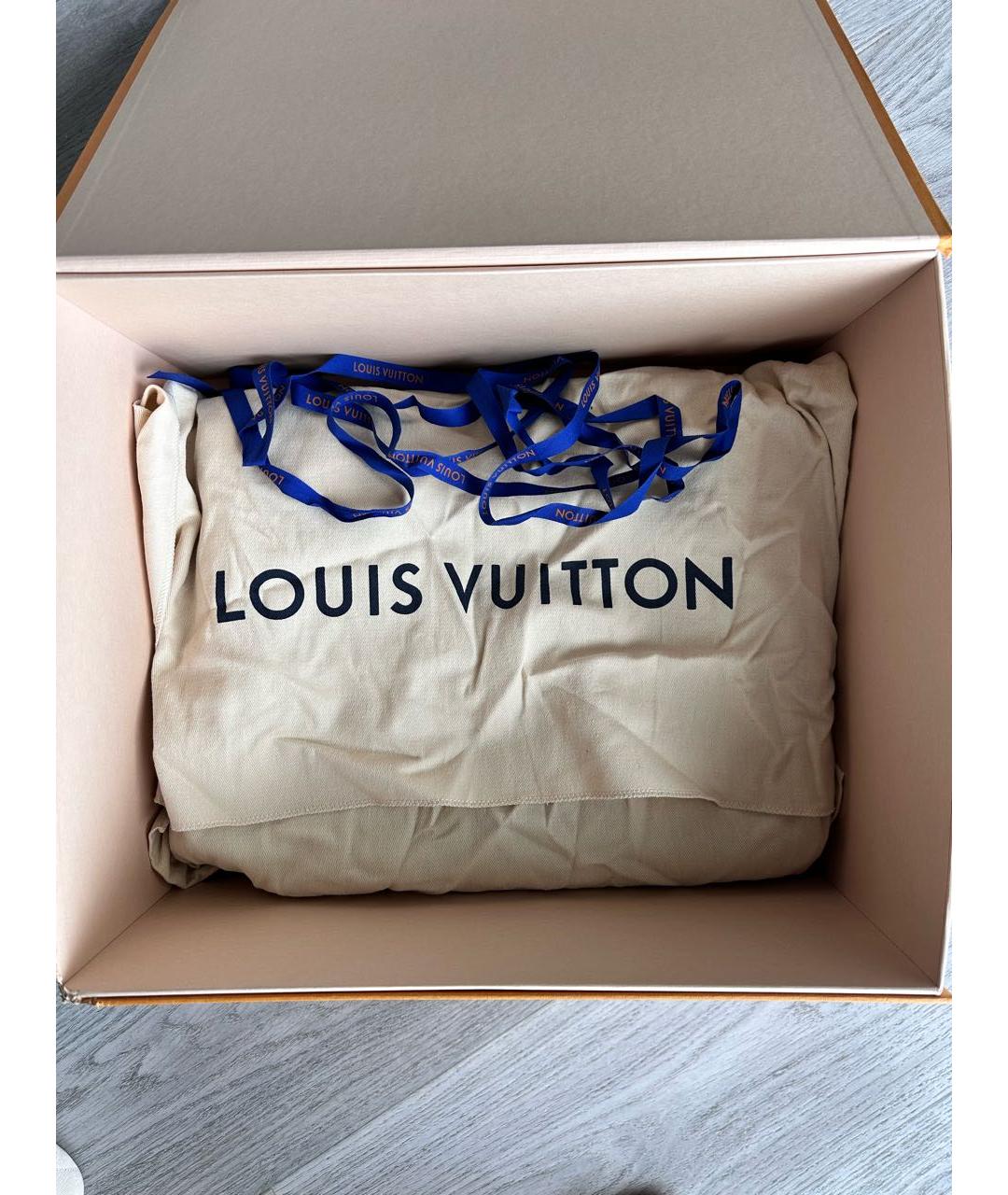 LOUIS VUITTON Антрацитовый портфель, фото 6