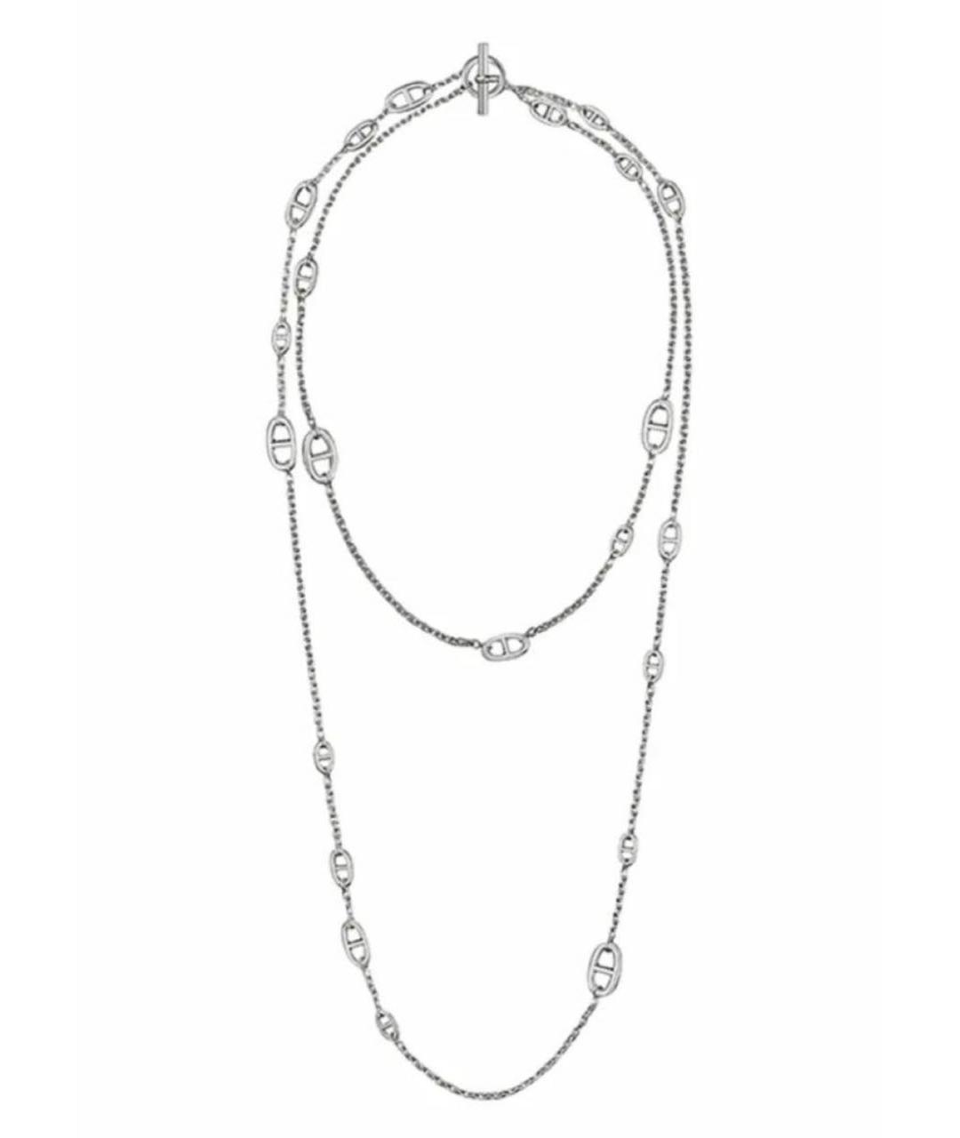 HERMES Серебряная серебряная цепочка, фото 1