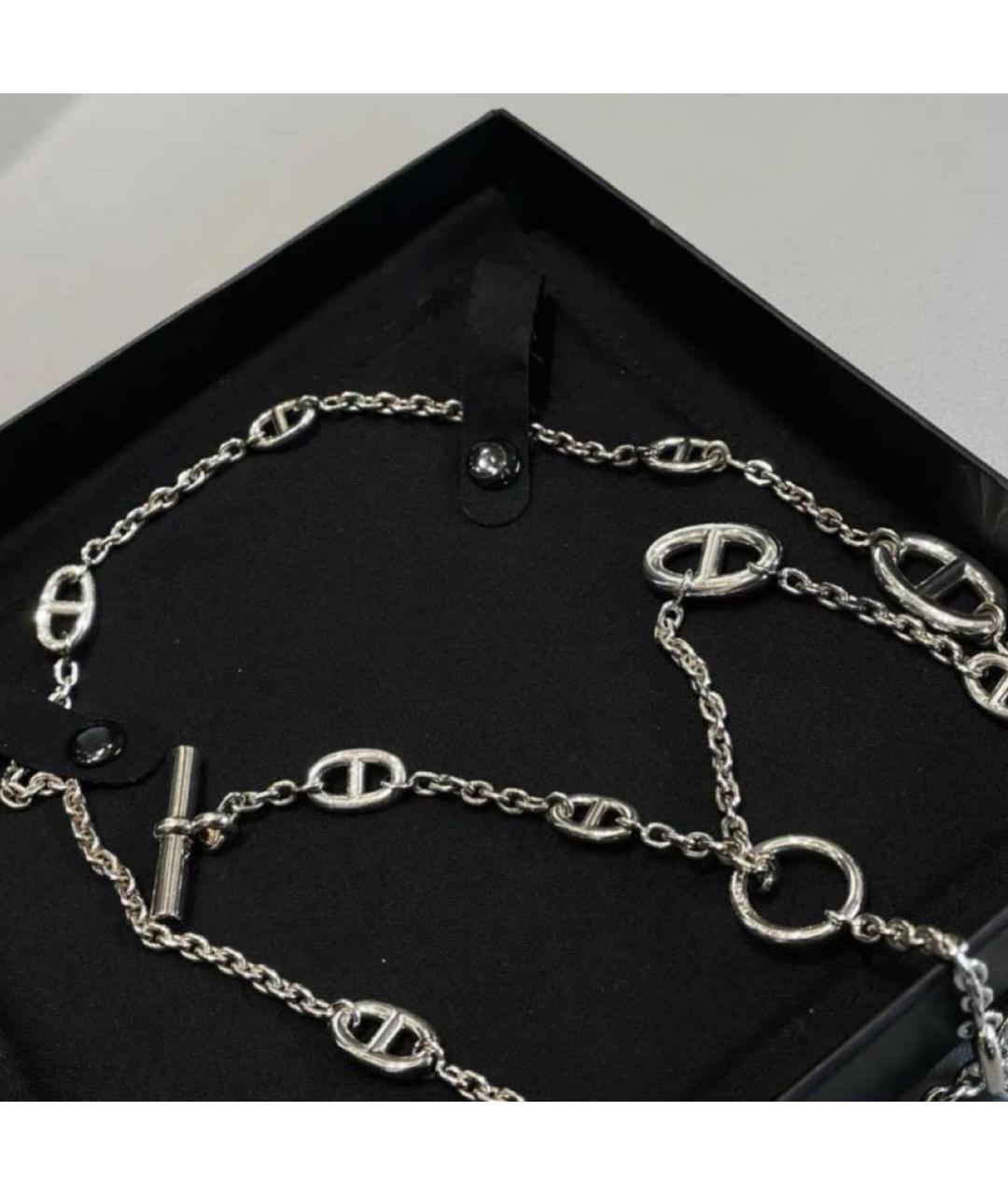 HERMES Серебряная серебряная цепочка, фото 3