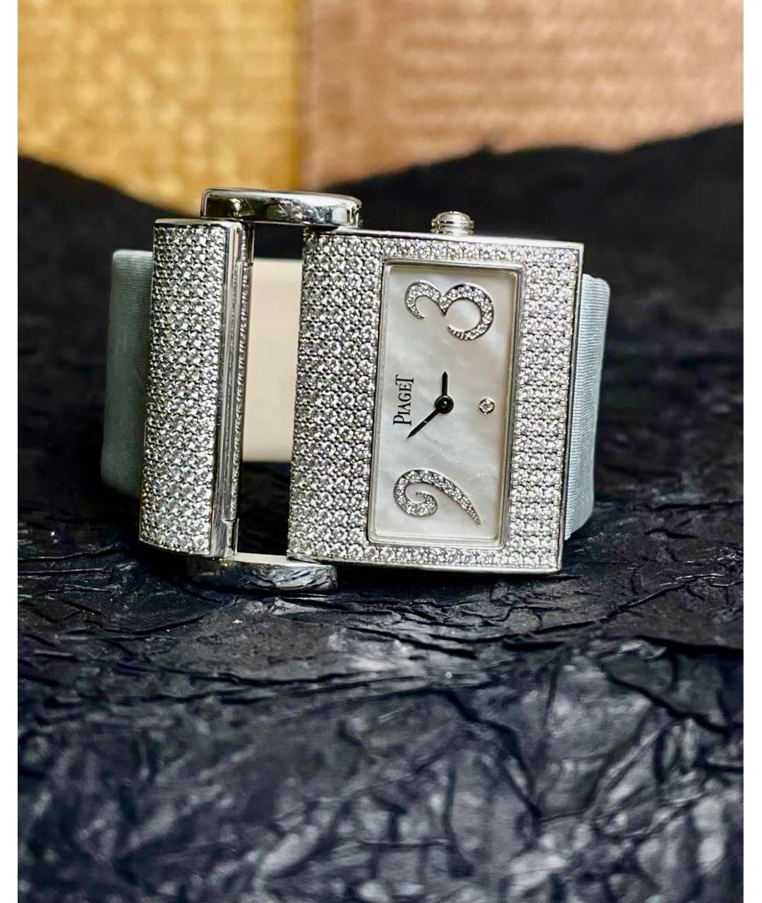 PIAGET Серебряные часы из белого золота, фото 3