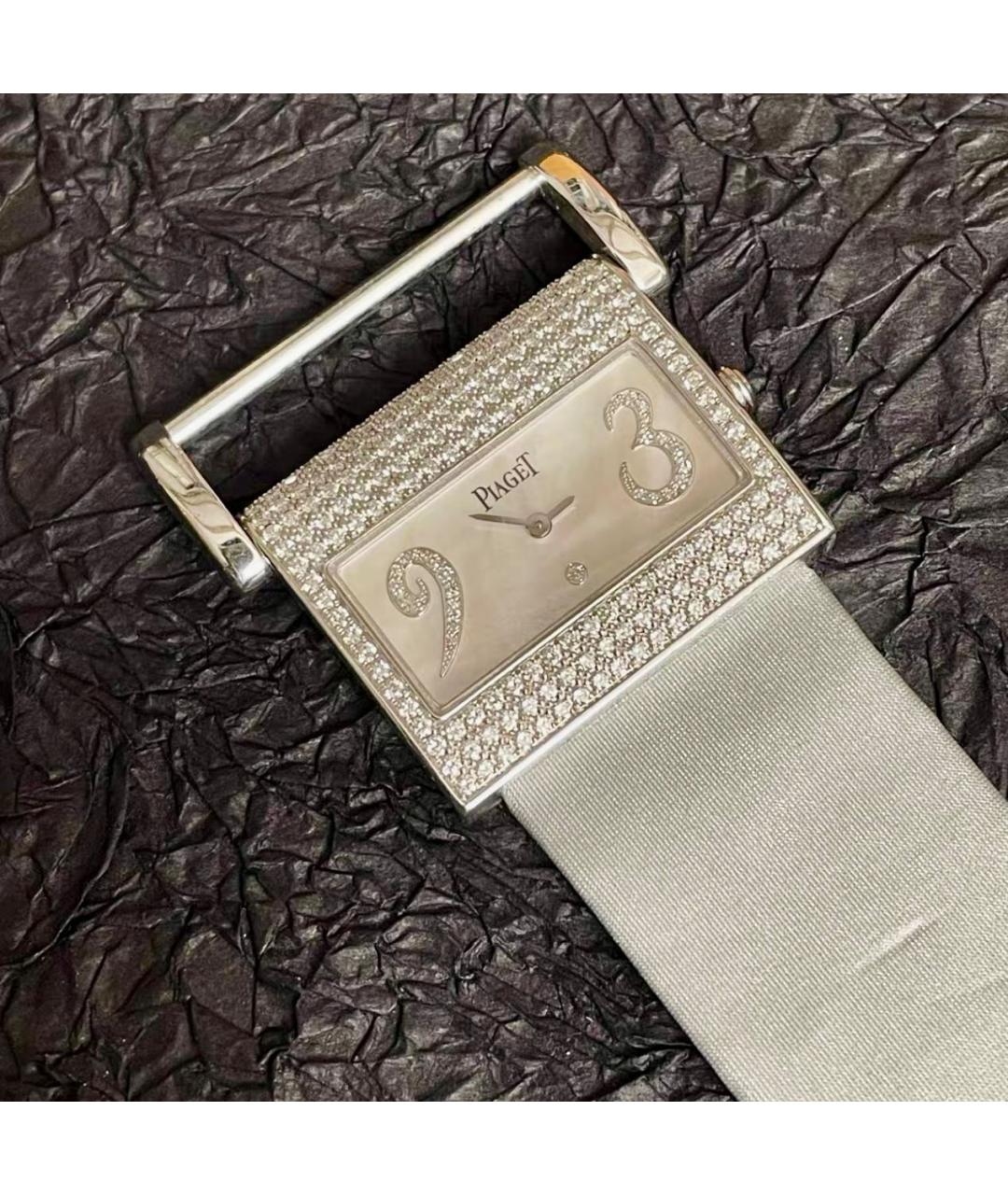 PIAGET Серебряные часы из белого золота, фото 4