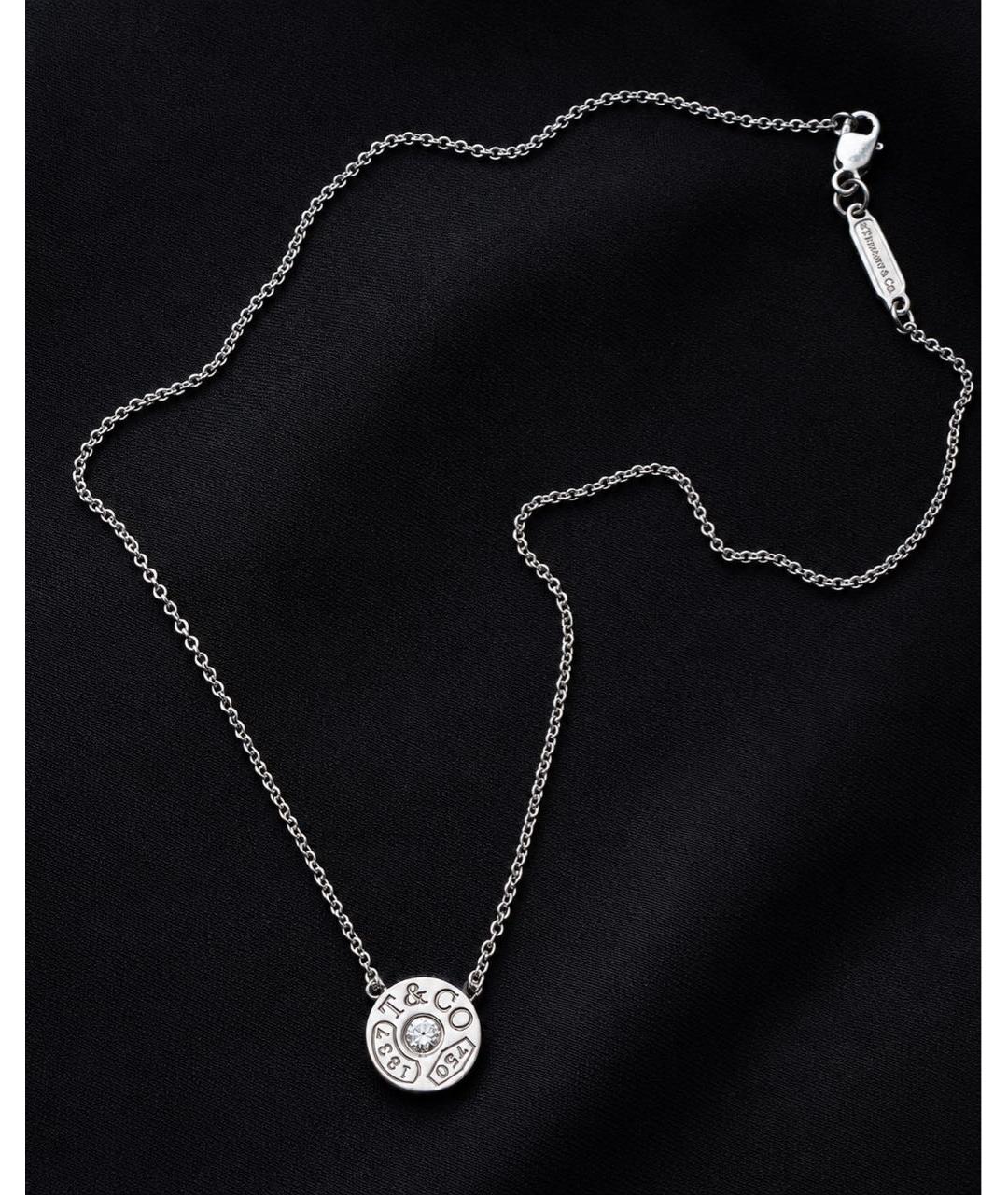 TIFFANY&CO Белая подвеска из белого золота, фото 2