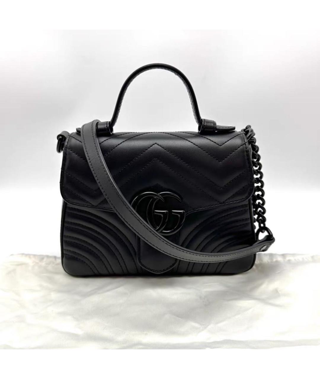 GUCCI Черная сумка через плечо, фото 2