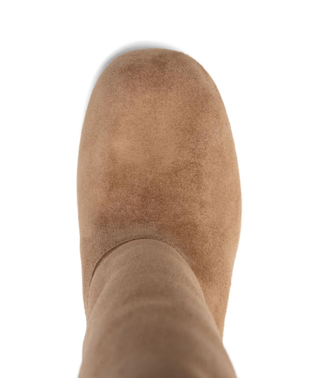BALENCIAGA Бежевые замшевые ботильоны, фото 2