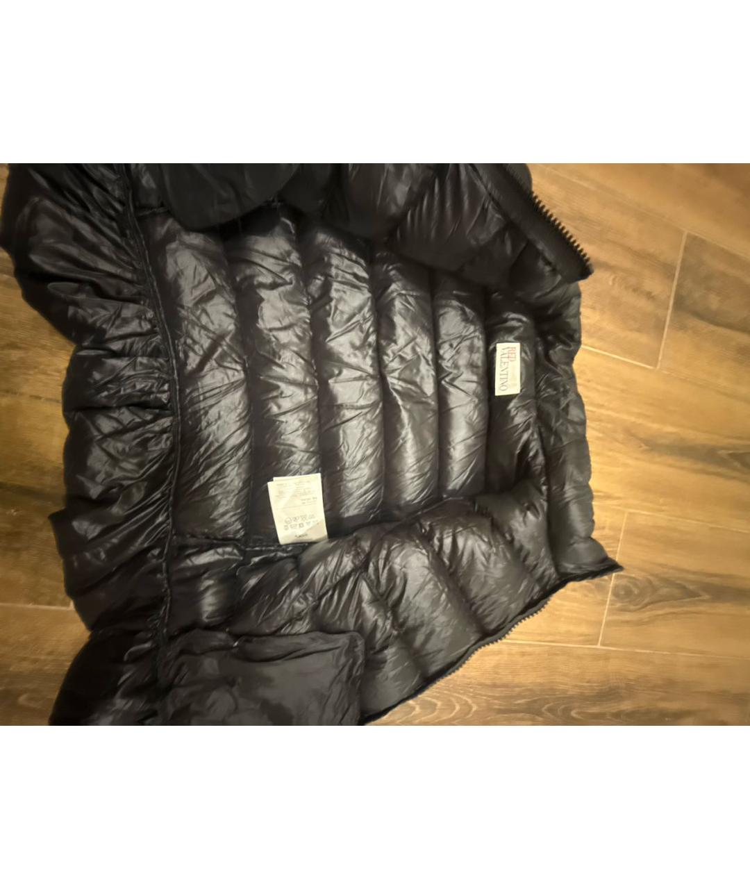 RED VALENTINO Черная куртка, фото 5