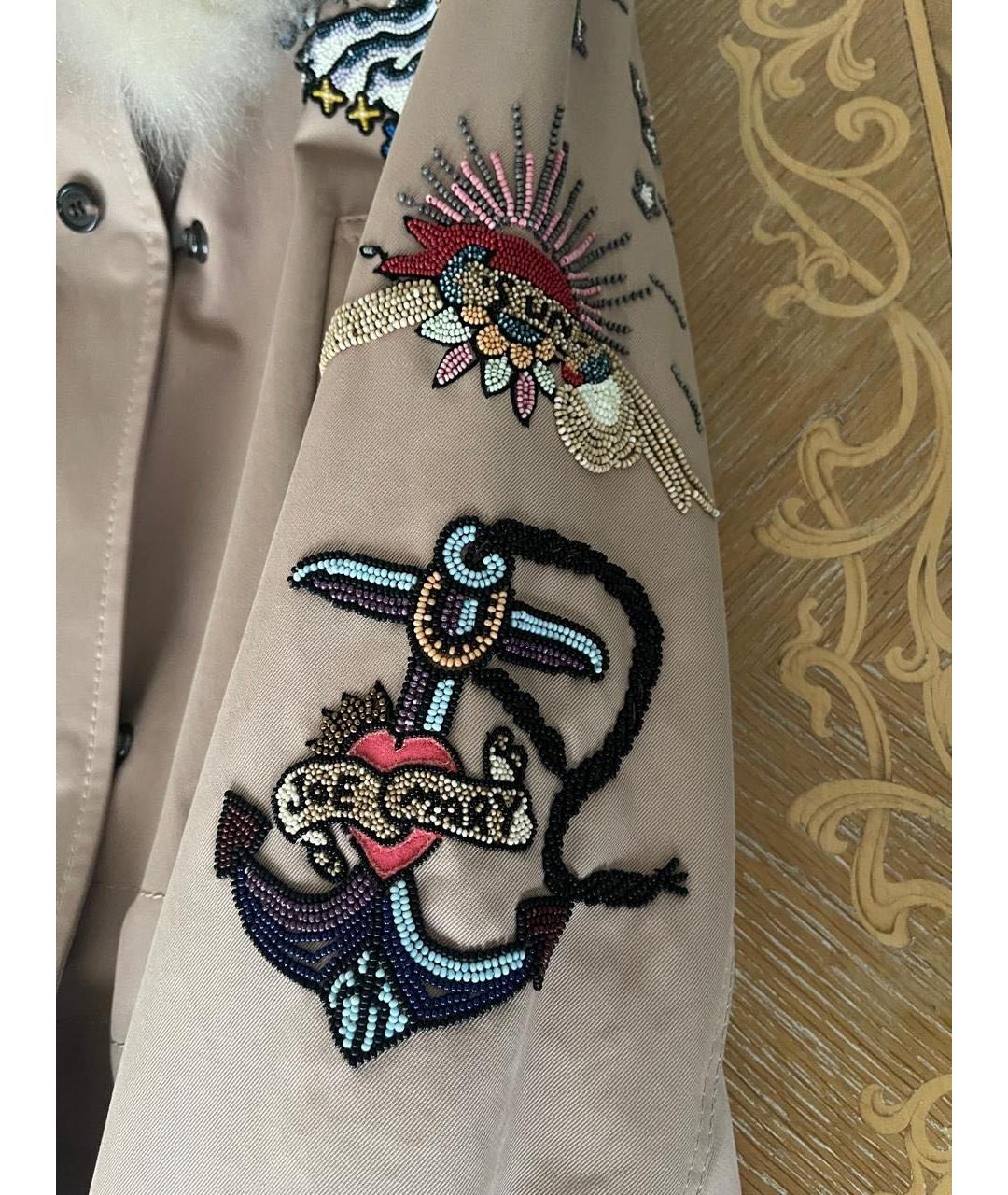 VALENTINO Бежевая хлопковая парка, фото 5