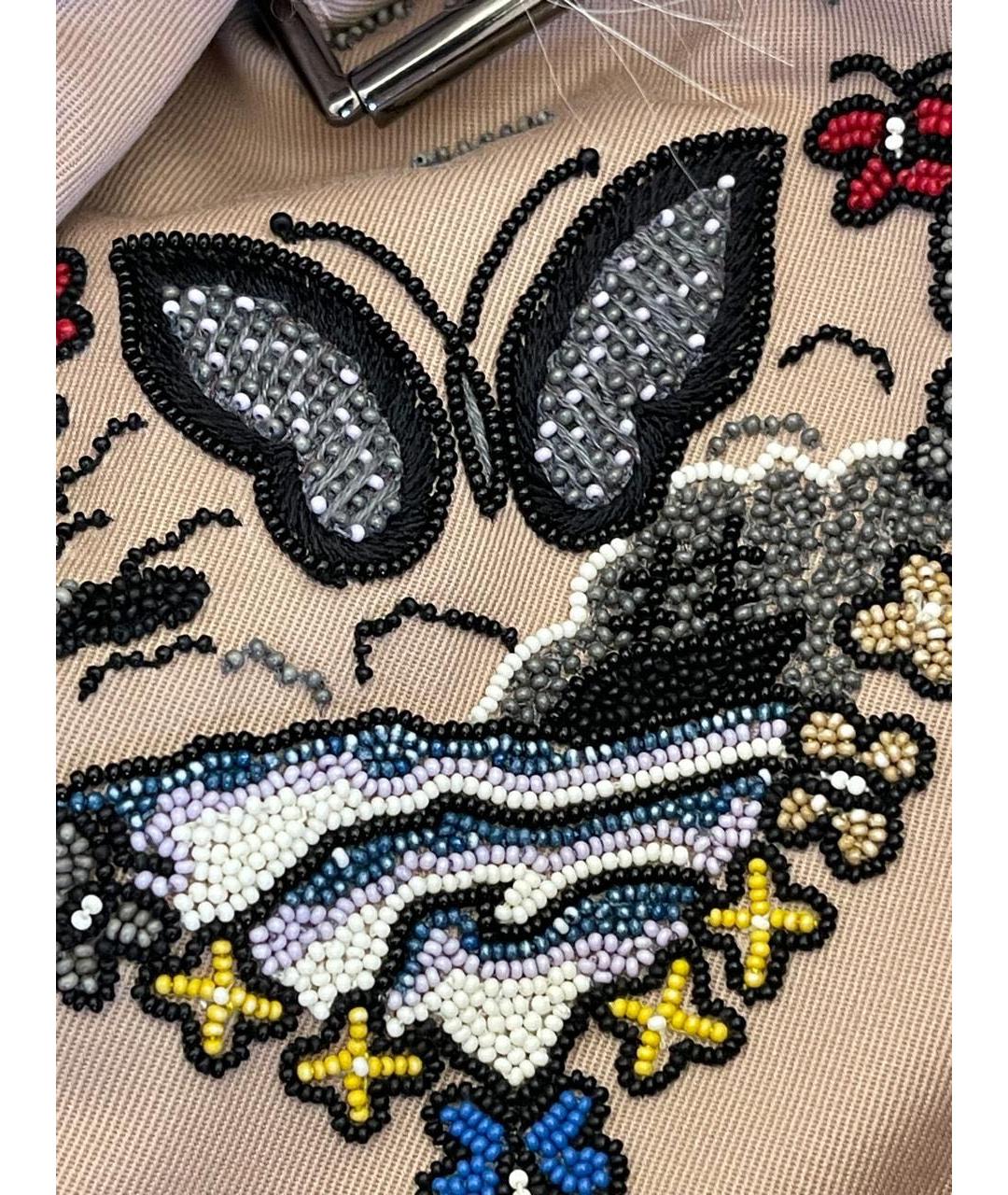 VALENTINO Бежевая хлопковая парка, фото 6