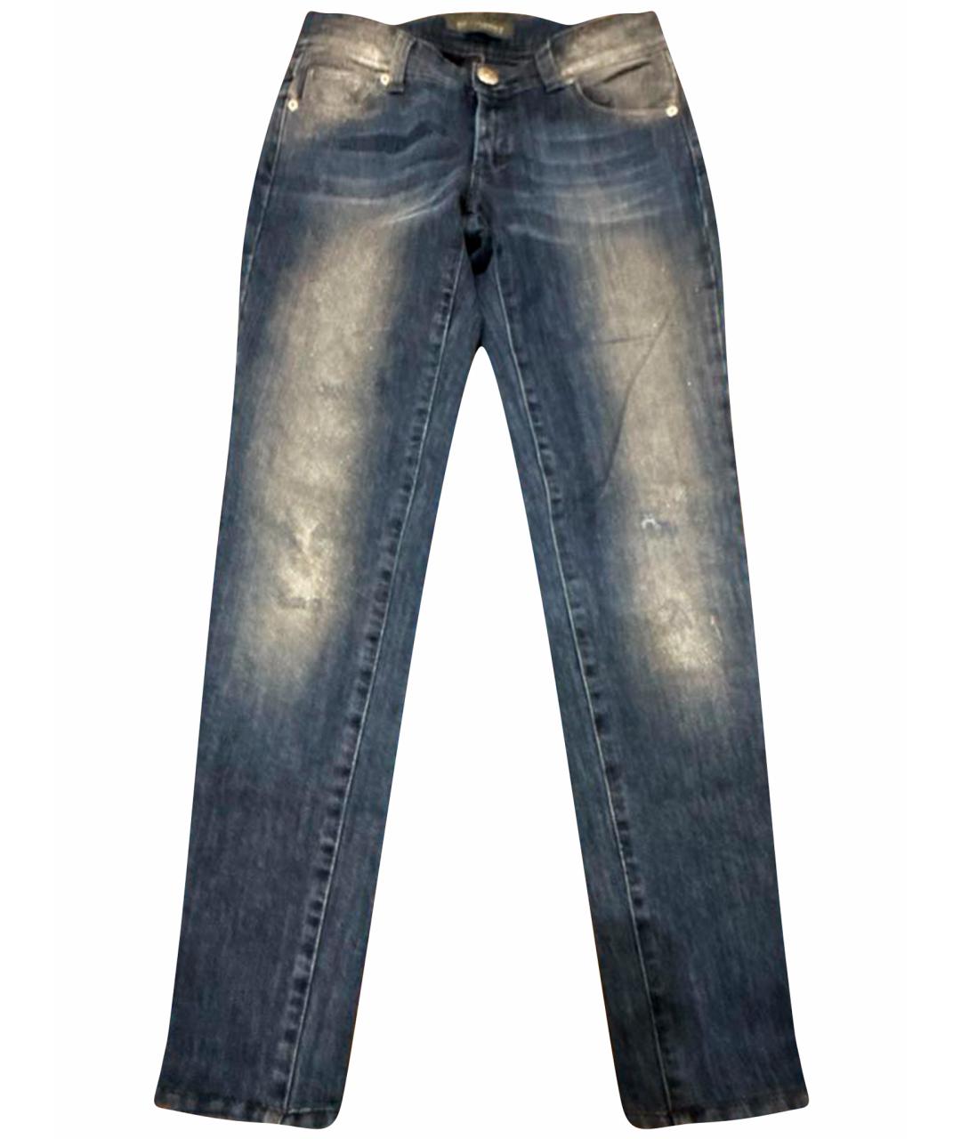 ERMANNO SCERVINO Синие джинсы слим, фото 1