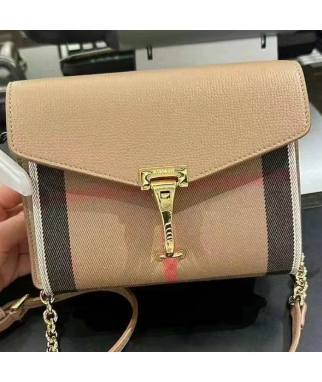 BURBERRY Мульти кожаная сумка через плечо, фото 2