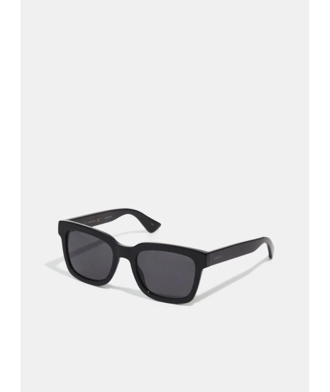 GUCCI Черные пластиковые солнцезащитные очки, фото 2