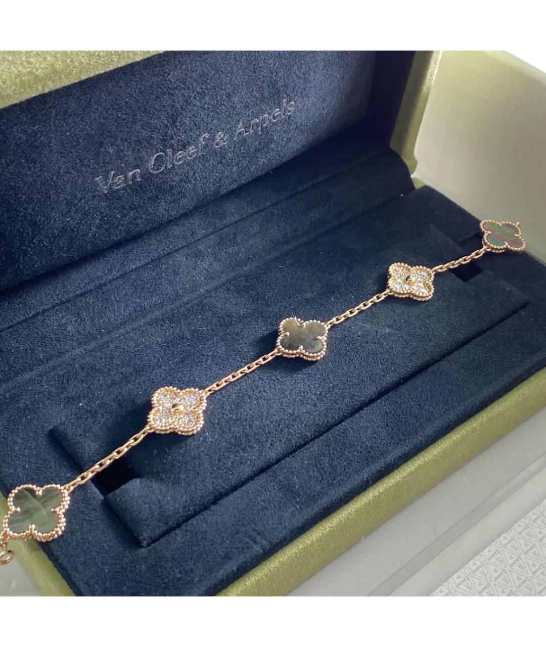VAN CLEEF & ARPELS Мульти браслет из розового золота, фото 5