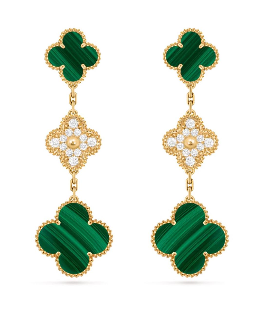 VAN CLEEF & ARPELS Мульти серьги из желтого золота, фото 1