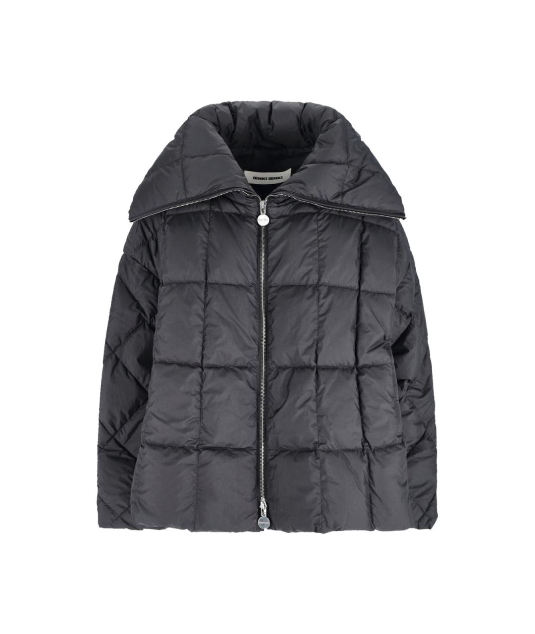 IENKI IENKI Черная полиамидовая куртка, фото 1
