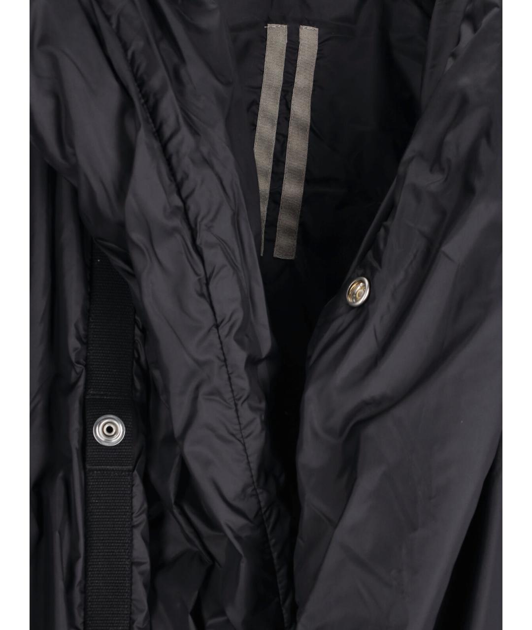 RICK OWENS DRKSHDW Черный полиамидовый жилет, фото 4