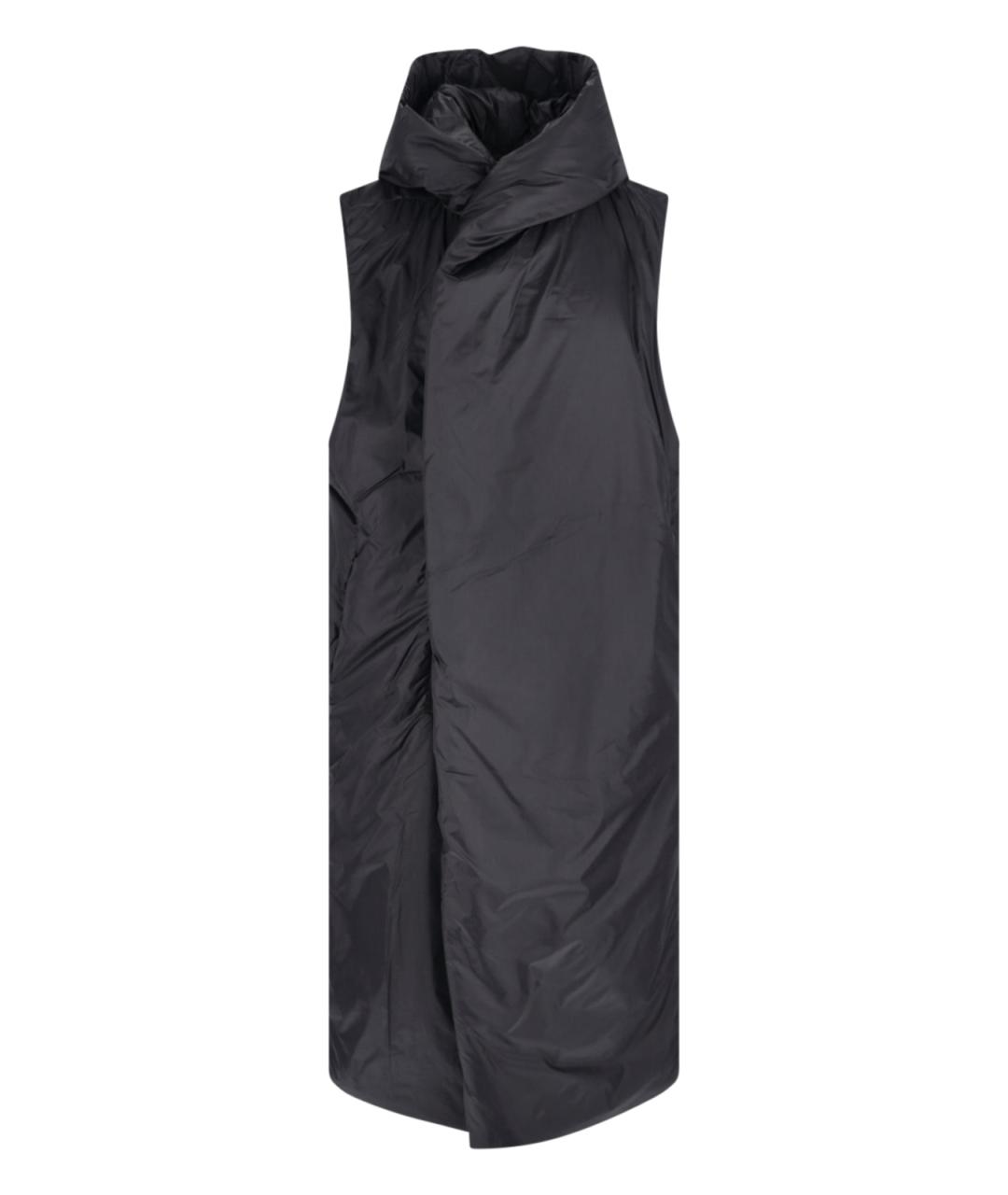 RICK OWENS DRKSHDW Черный полиамидовый жилет, фото 1