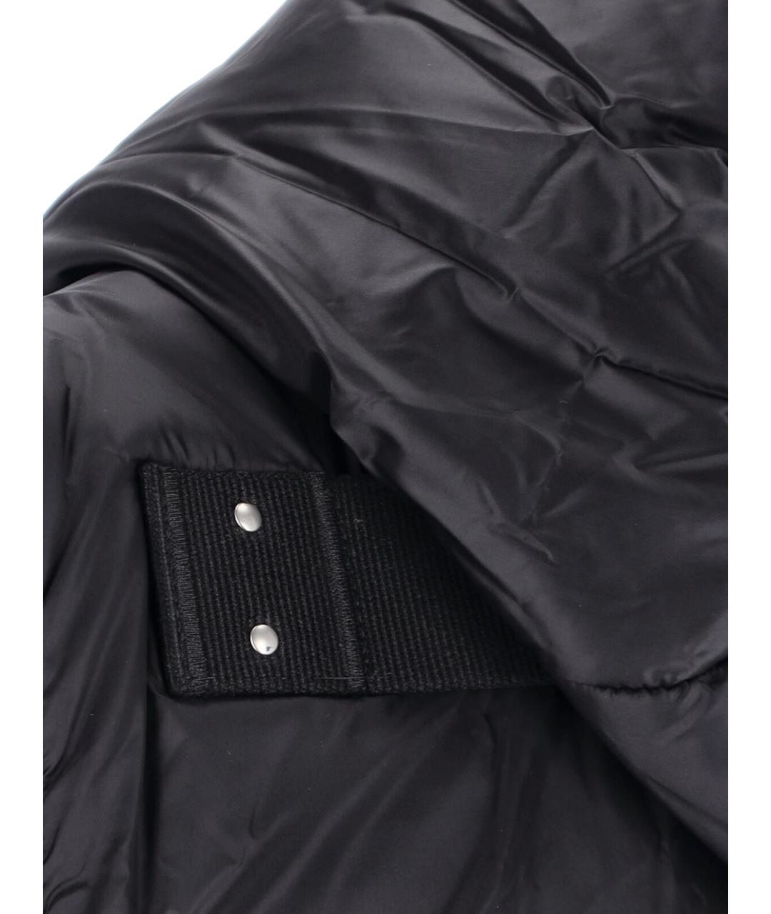 RICK OWENS DRKSHDW Черный полиамидовый жилет, фото 3