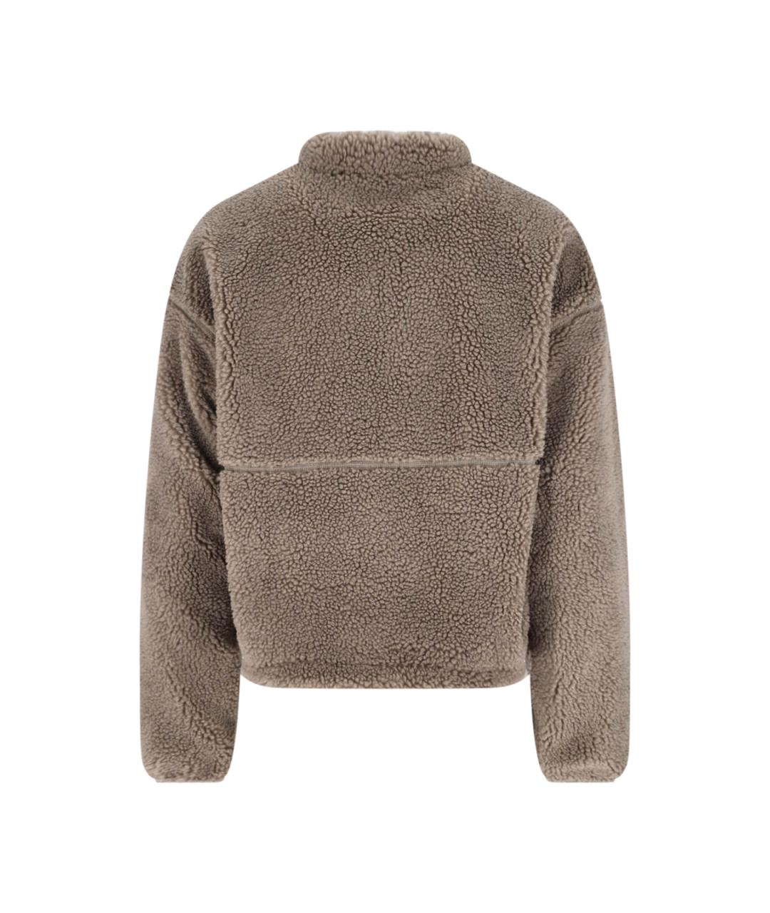 THE NORTH FACE Коричневая полиэстеровая куртка, фото 2