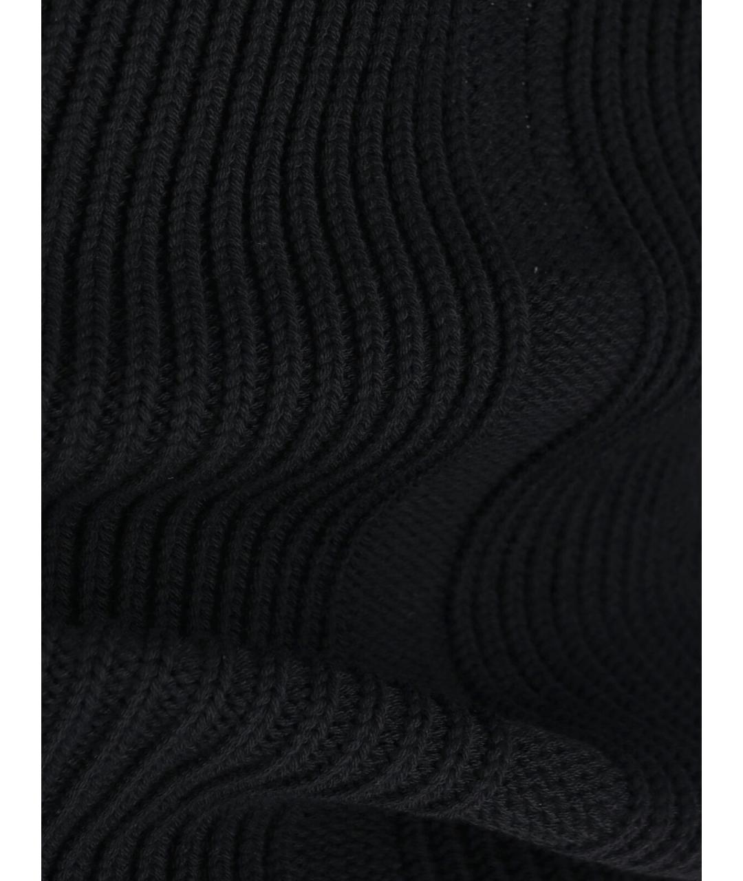 RICK OWENS Черный шерстяной джемпер / свитер, фото 2