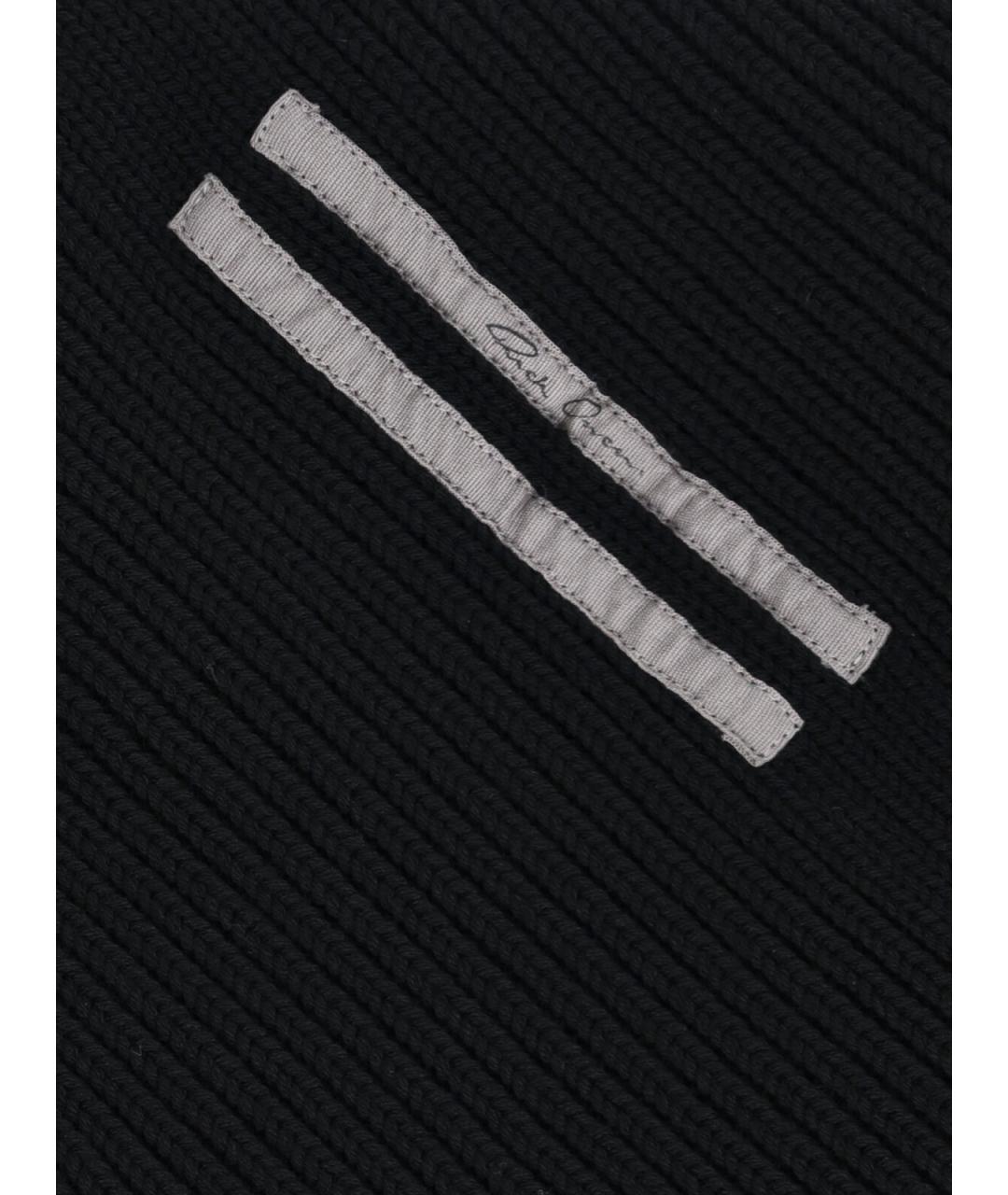 RICK OWENS Черный шерстяной джемпер / свитер, фото 3