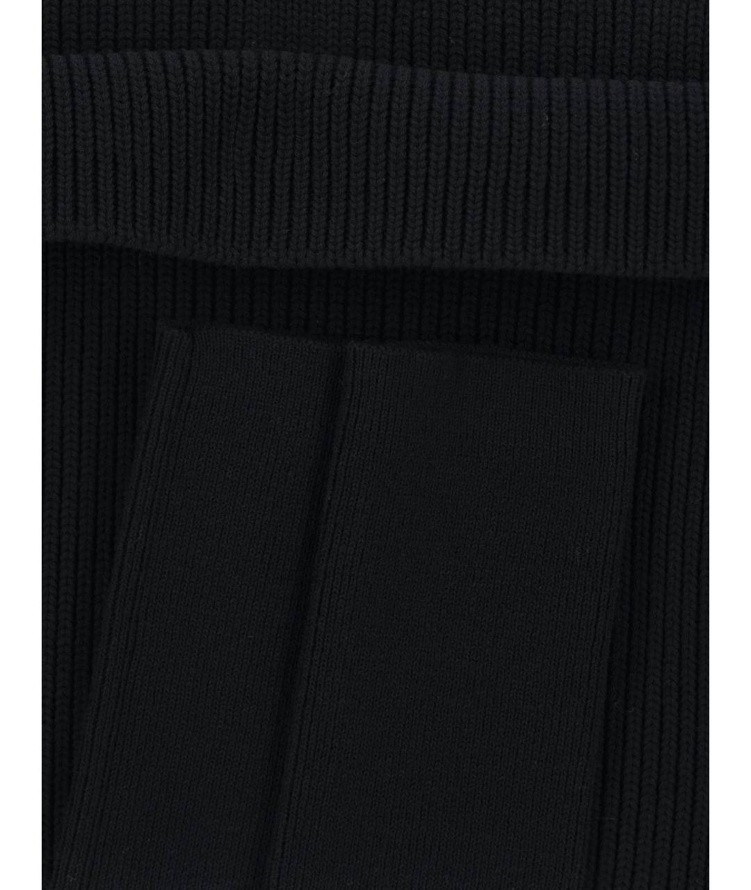 RICK OWENS Черный шерстяной джемпер / свитер, фото 4