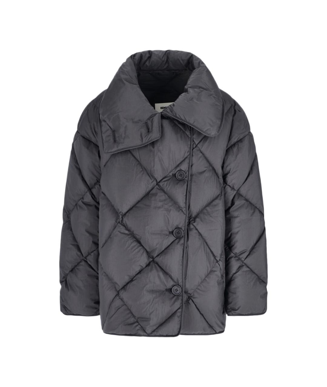 IENKI IENKI Черная полиамидовая куртка, фото 1